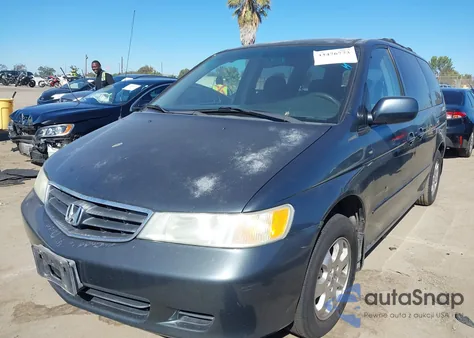 2003 Honda Odyssey Ex из США, поврежденный, VIN 5FNRL18693B117806